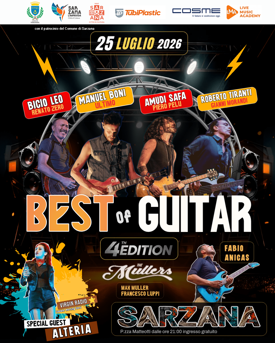 Locandina Best of Guitar 2026